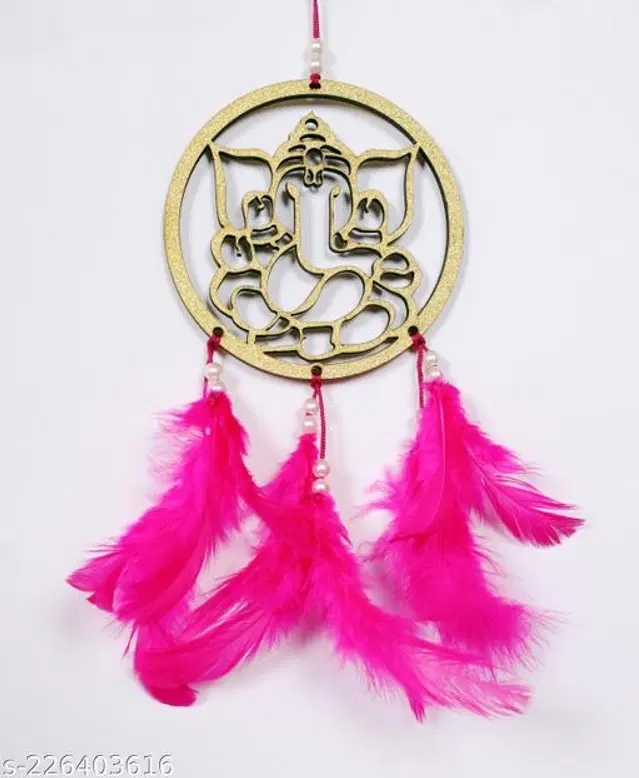 Feather Wall Hanging Dream Catcher, Multicolor