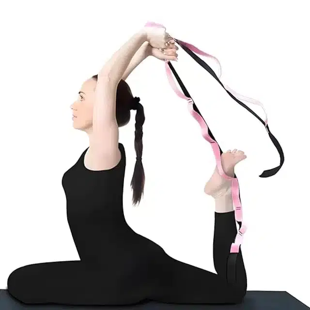 9 Loops Non Elastic Stretch Band, Multicolor