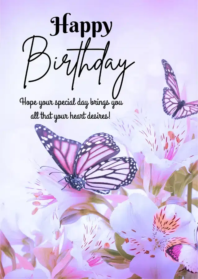 Birthday Greeting Card, Multicolor