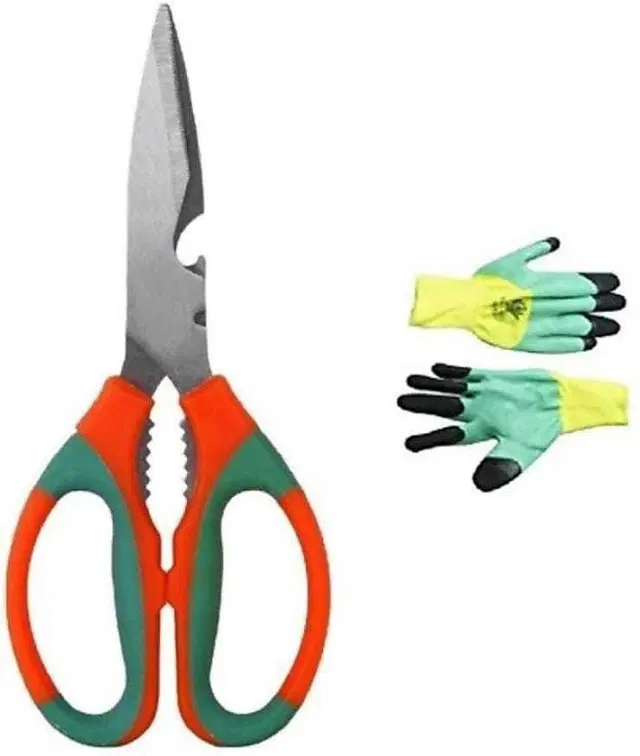 Gardening Tools Set, Orange & Black, Set of 2