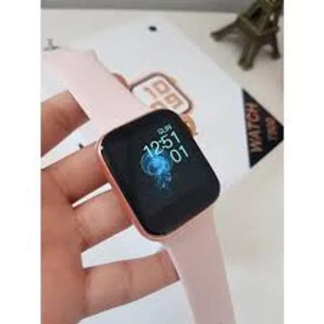 T500 Smart Watch with Calling Function for Men & Women, Pink
