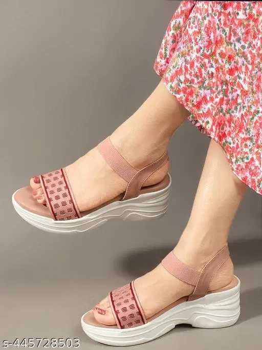 Heels for Women, Peach (9)