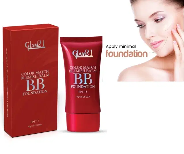 Glam21 BB Foundation, 46 g, Pack of 1