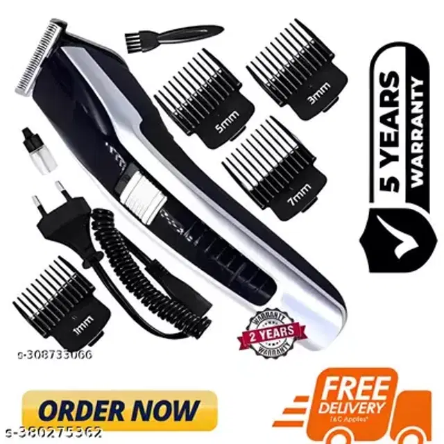 Professional Hair Trimmer for Men & Women, Black