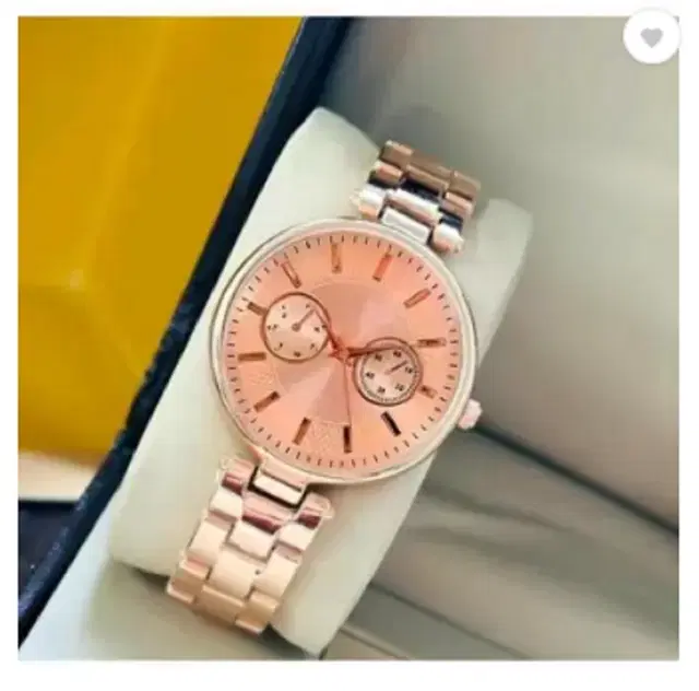 Analog Watch for Women (Rose Gold)