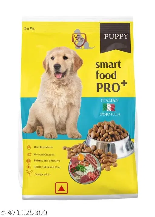 Puppy/Younger Dog Best Quality High Protien and Fat Smart Pro+ Food ,950g , (Pack Of 1)