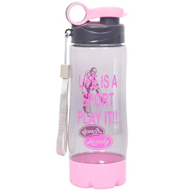 Plastic Water Bottles, Assorted, 500 ml, Pack of 1