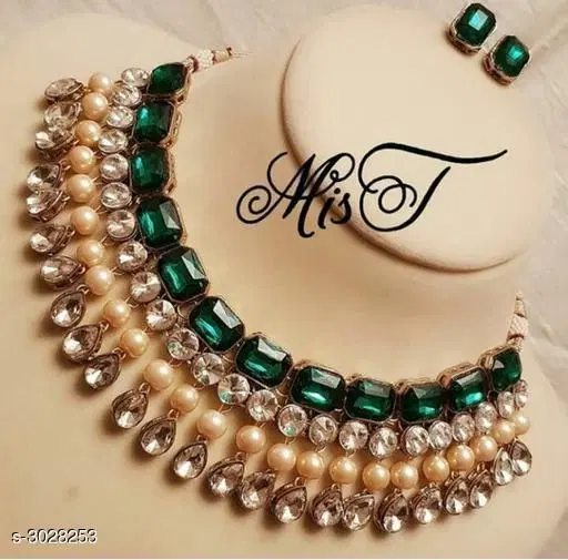 Anshu Elegent Alloy Women's Jewellery Set