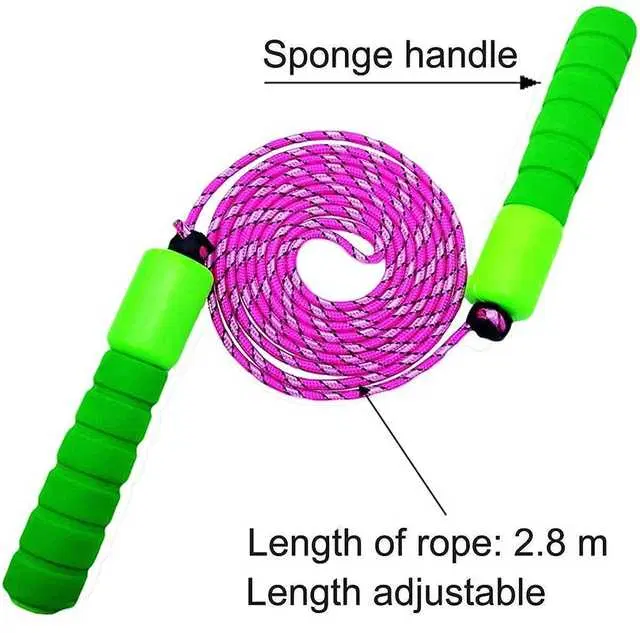 Pinak Plastic Adjustable Skipping Rope For Men & Women, Multicolor, PS-77