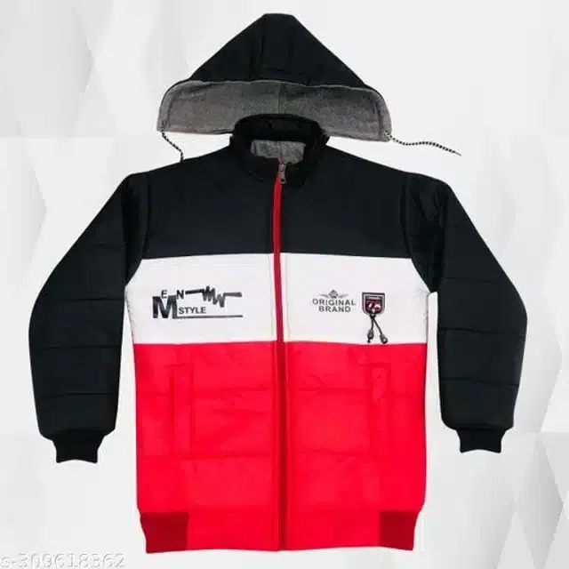 Nylon Full Sleeves Hooded Jacket for Girls (Multicolor, 9-12 Months)