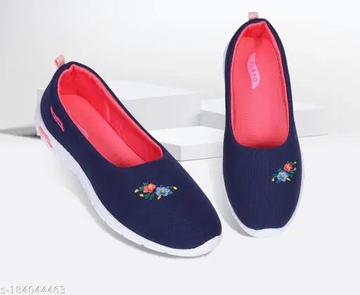 Bellies for Women, Navy Blue & Pink (9)