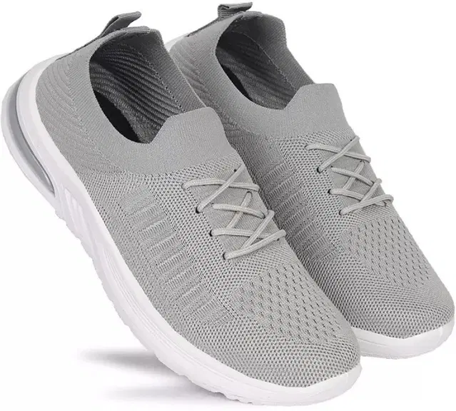 Jootiyapa Casual Shoes for Women Alexa-Grey, Grey & White (7)