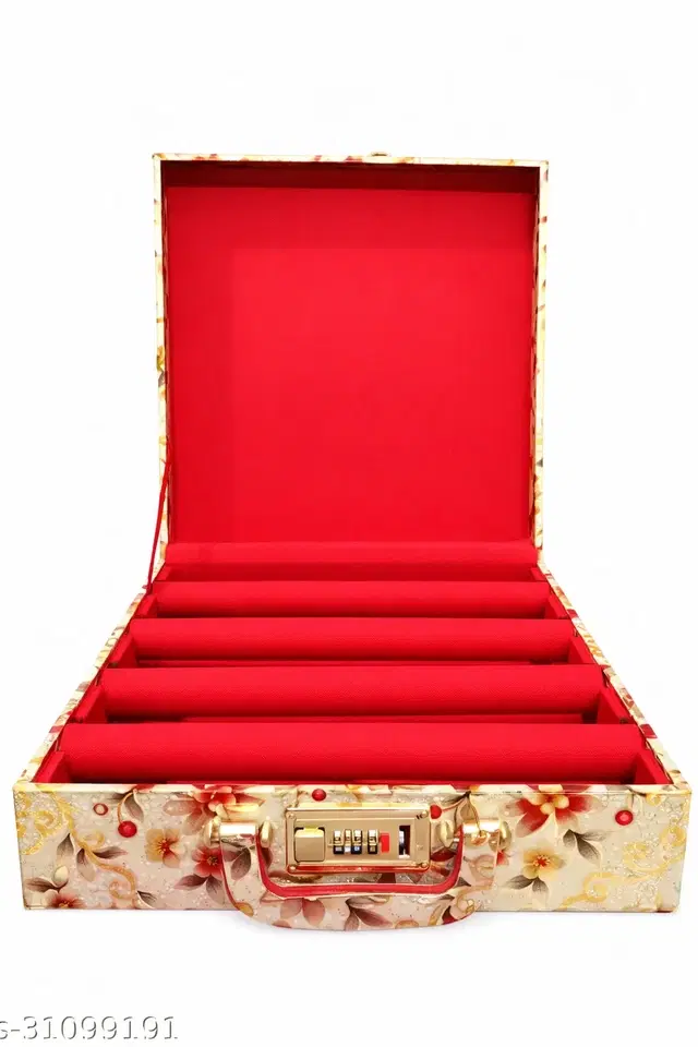 Wooden 4 Rod Bangle Box