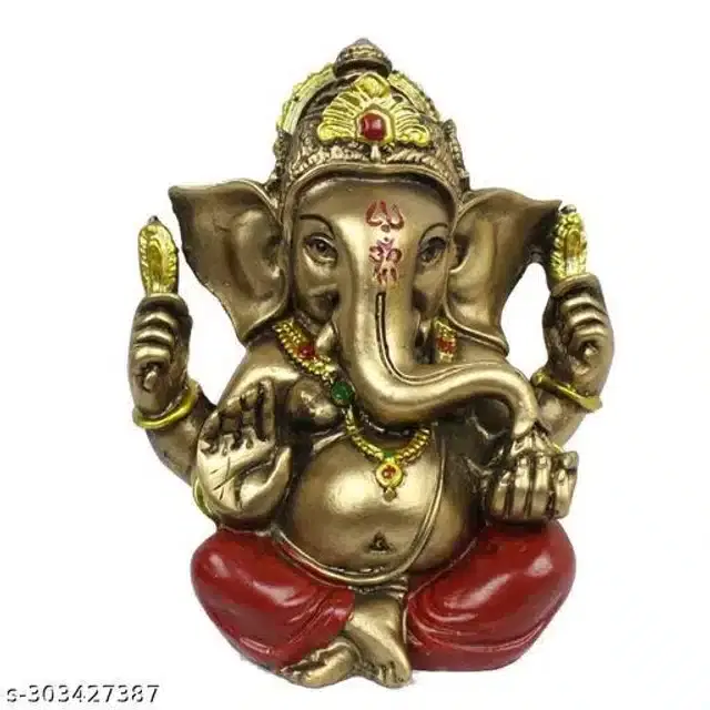 Resin Decorative Showpiece, Gold