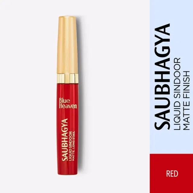 Blue Heaven Saubhagya Sindoor, Red, 7ml ( Pack of 1)