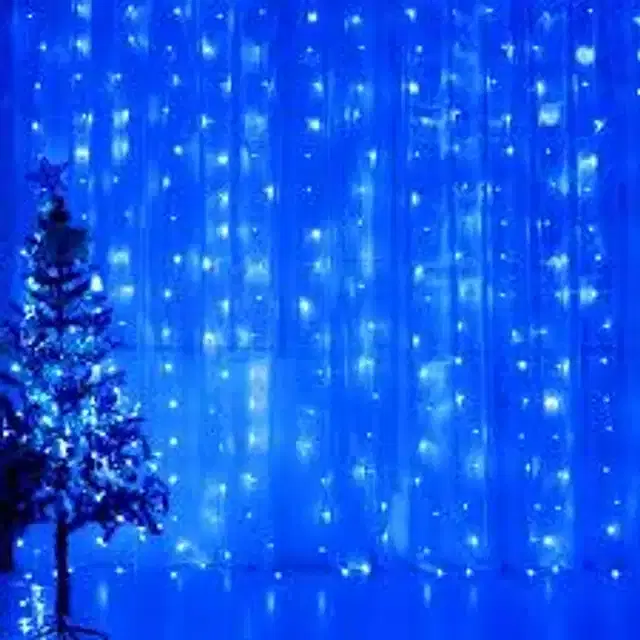 LED String Lights, Blue, 15 m