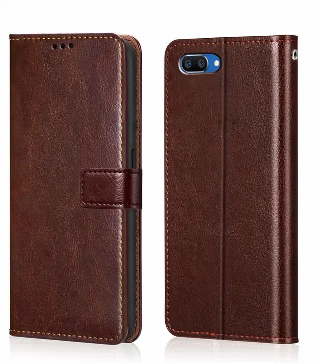 Flip Mobile Cover for Oppo A3S /Realme C1, Multicolor