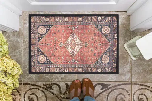Anti Slip Doormat, Multicolor, 16x24 Inches