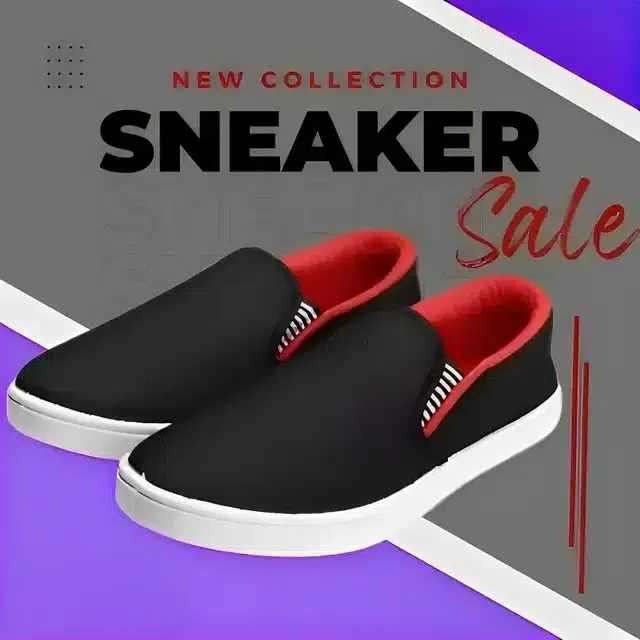 Trendy and Stylish Shoes for Men, Red & Black (6)