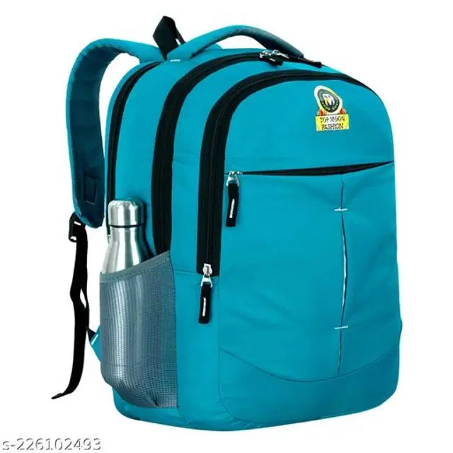 Fabric Backpack for Kids, Teal, 35 L