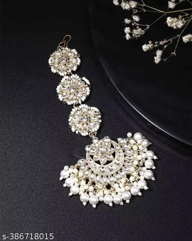 Alloy Maangtika for Women (Multicolor)