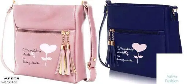 Pink & Navy Blue