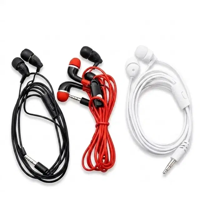 Wired Earphones Combo (Pack of 3)