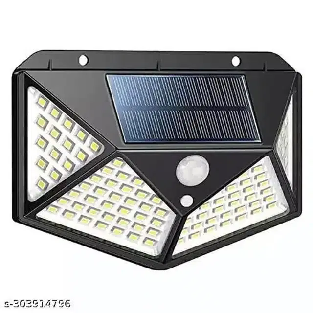 Solar Motion Sensor Outdoor Emergency Light, White