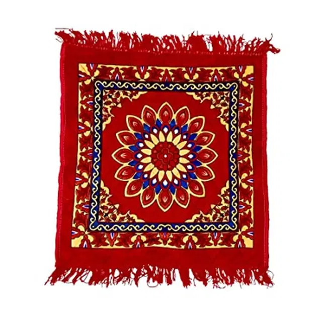 Mangal Bhawan Woolen Aasan 26 X 26 CM, 1pc