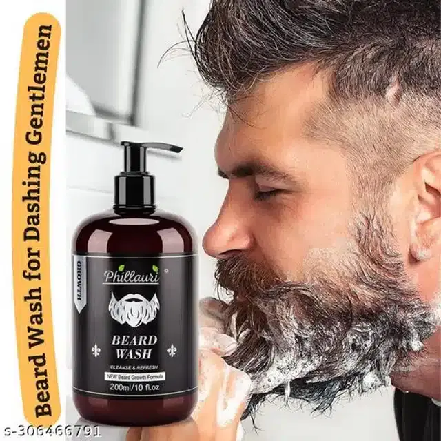 Phillauri Beard Wash for Men & Women, 200 ml