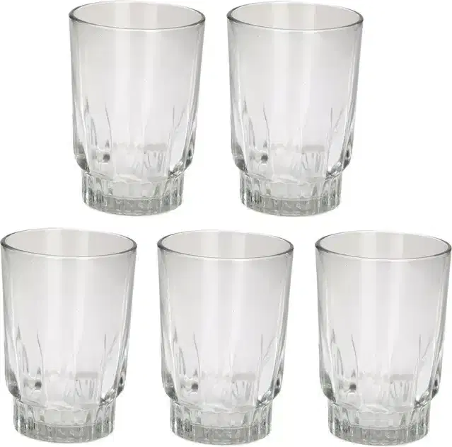 Liquor cum Cocktail Glasses, Transparent, 200 ml, Pack of 5