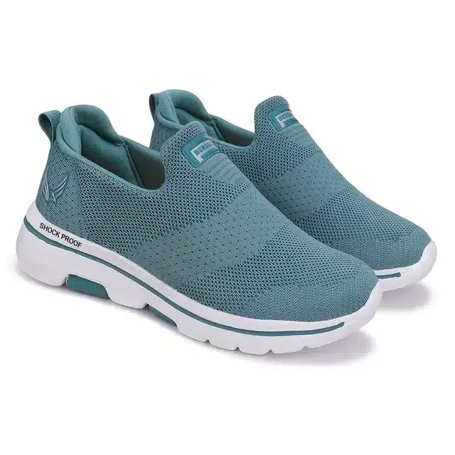 Sports Shoes for Women (Green, 4)
