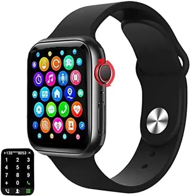 Smartwatch for Men & Women, Black