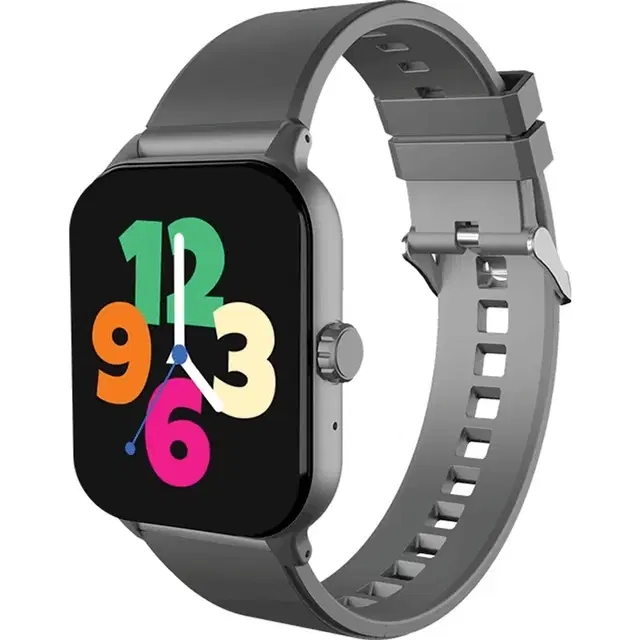 SWISS MILITARY Ankaa7i Bluetooth Calling HD Display Smartwatch (Grey Strap, 1.69 inch)
