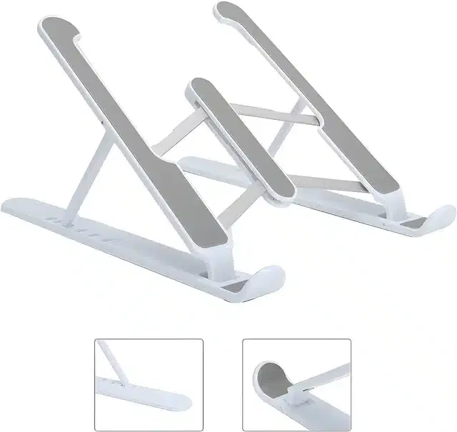 Anti Slip Portable Tabletop Stand for Mobile & Tabs, Multicolor
