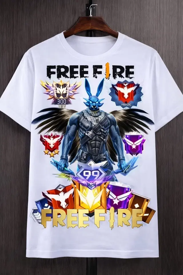 Polyester Printed T-Shirt for Kids