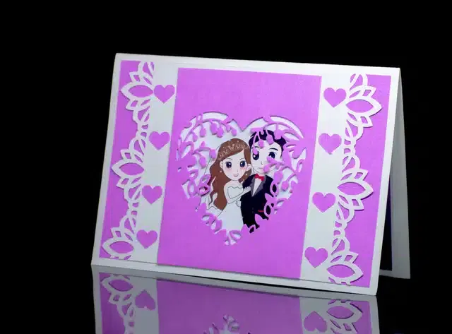 Valentine Day Greetings with Envelope, Multicolor