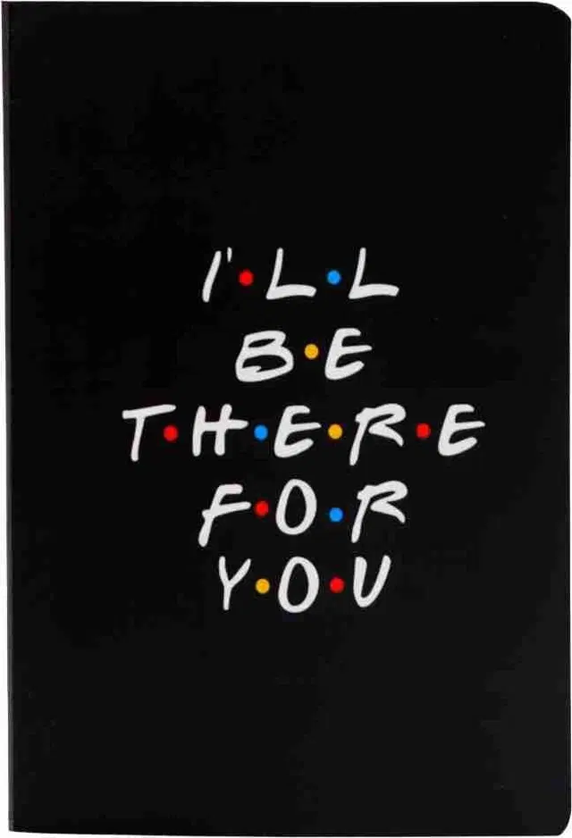 Durable Rough Paper Writing Notepad, Black, 8.5x7x2 inches