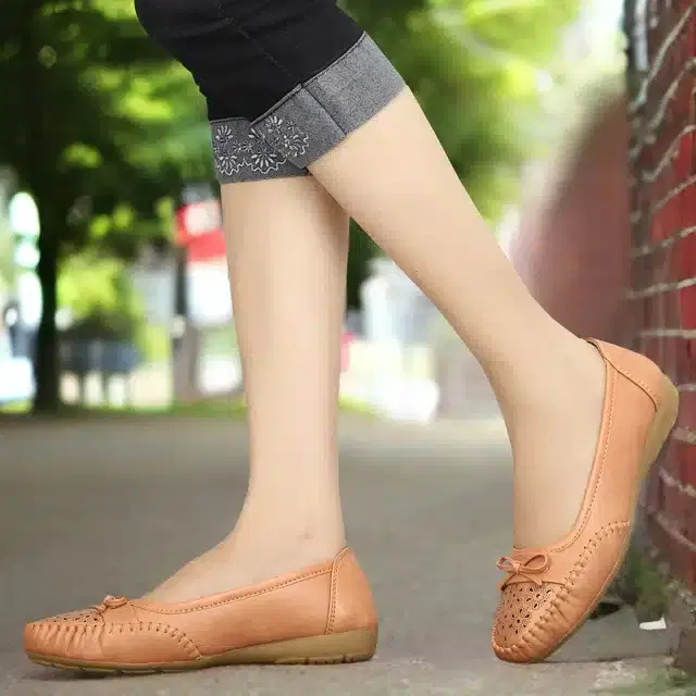 Loafer for Women (Peach, 6)