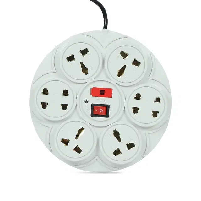 Kaltron 8 In 1 Round Universal Extension Board, White Sunrise, Pack of 1