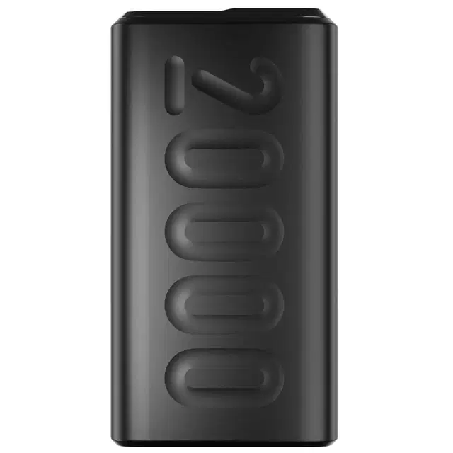 Ambrane 20000mAh Powerbank, 22.5w Fast Charging, Triple Output (2 Usb & 1 Type C), Power Delivery, Quick Charge For iPhone, Android & Other Devices, Made In India + Type C Cable (Stylo 20, Black)