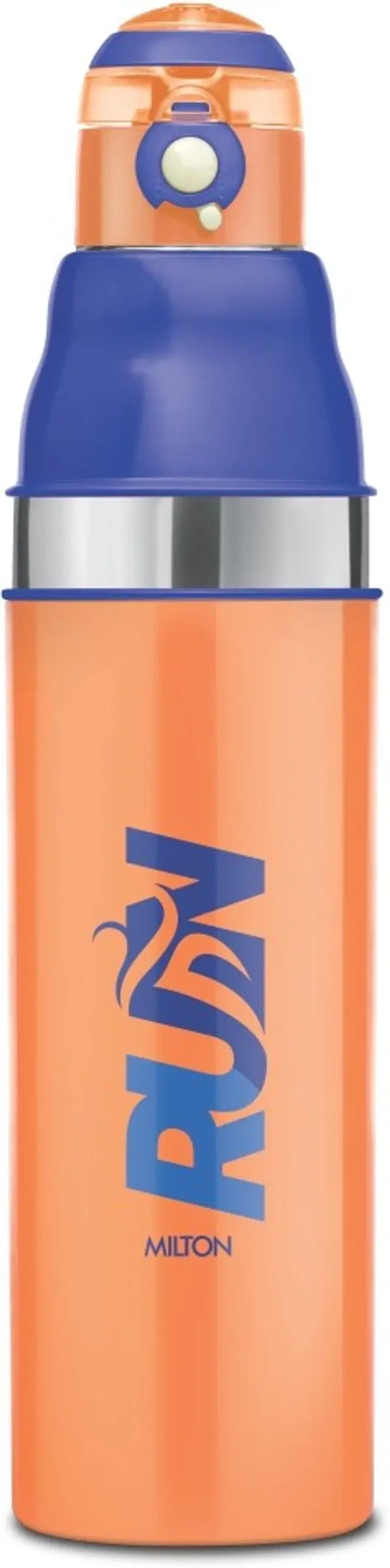 Milton Plastic Insulated Water Bottles, Orange, 810 ml