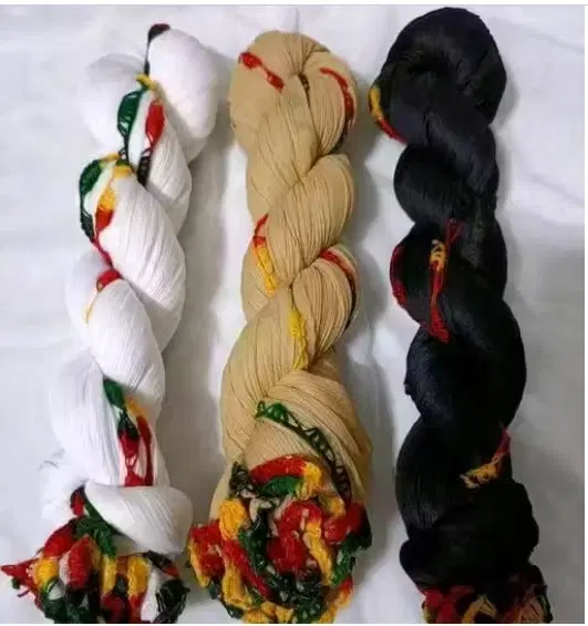 Cotton Blend Solid Dupatta for Women Pack of 3, Multicolor (2 m)