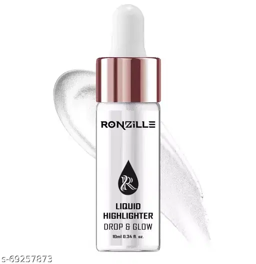 RONZILLE Liquid Illuminator Highlighter, 02 Silver
