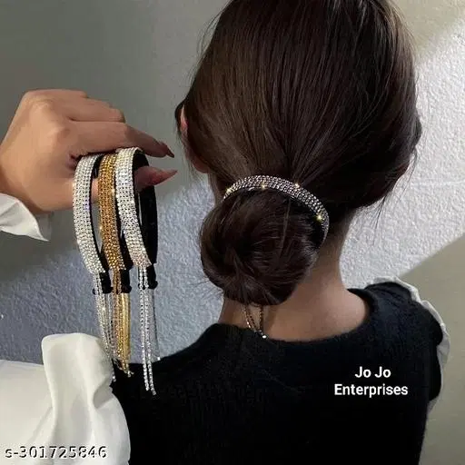 Plastic Hair Clips for Women, Pack of 1 (Multicolor)