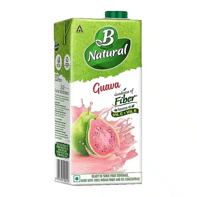 B Natural Guava Juice 1 L