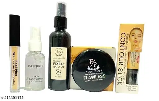 Kayi Beauty Best face maekup combo set for girl and women ( multicolor)