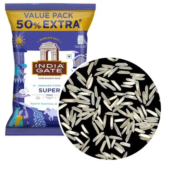 India Gate Super Basmati Rice 1 kg