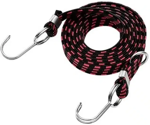 Elastic Steel Hook Rope for Luggage, Multicolor