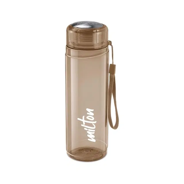 Milton Hector 1000 Water Bottle, 1 Litre, Reusable Plastic Fridge Bottle, BPA Free and Leak Proof Bottle for Travel, Work, Pack of 1, Blue
